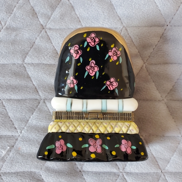 Vintage ceramic hand ring holder , Vintage Sofa hand painted abott collection - Picture 4 of 7